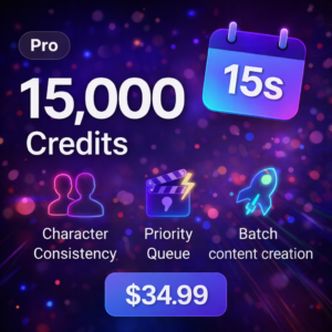 Pro Pack – 15,000 Credits